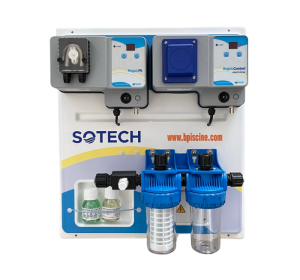 panneau regulateur automatique ph et contrôle electrolyseur
