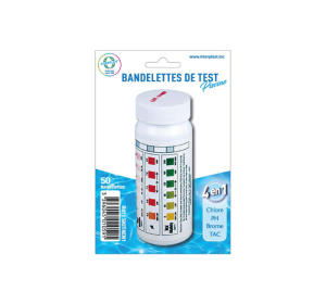 Bandelettes d'analyse Chlore et PH