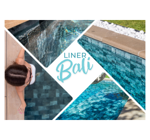 liner pierre de bali pour piscine 85/100e