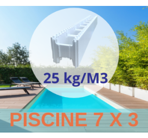 Kit construction piscine 7*3
