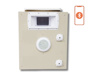 Mur filtrant connecté pour piscine 